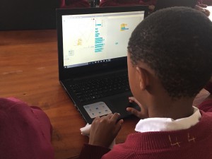 Student with Scratch